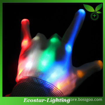 Rainbow LED Party Gloves Supplier